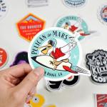 Die-Cut Stickers - Singles